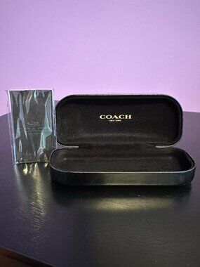Coach eyeglass case